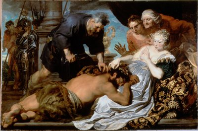 Samson und Delilah von Anthony van Dyck